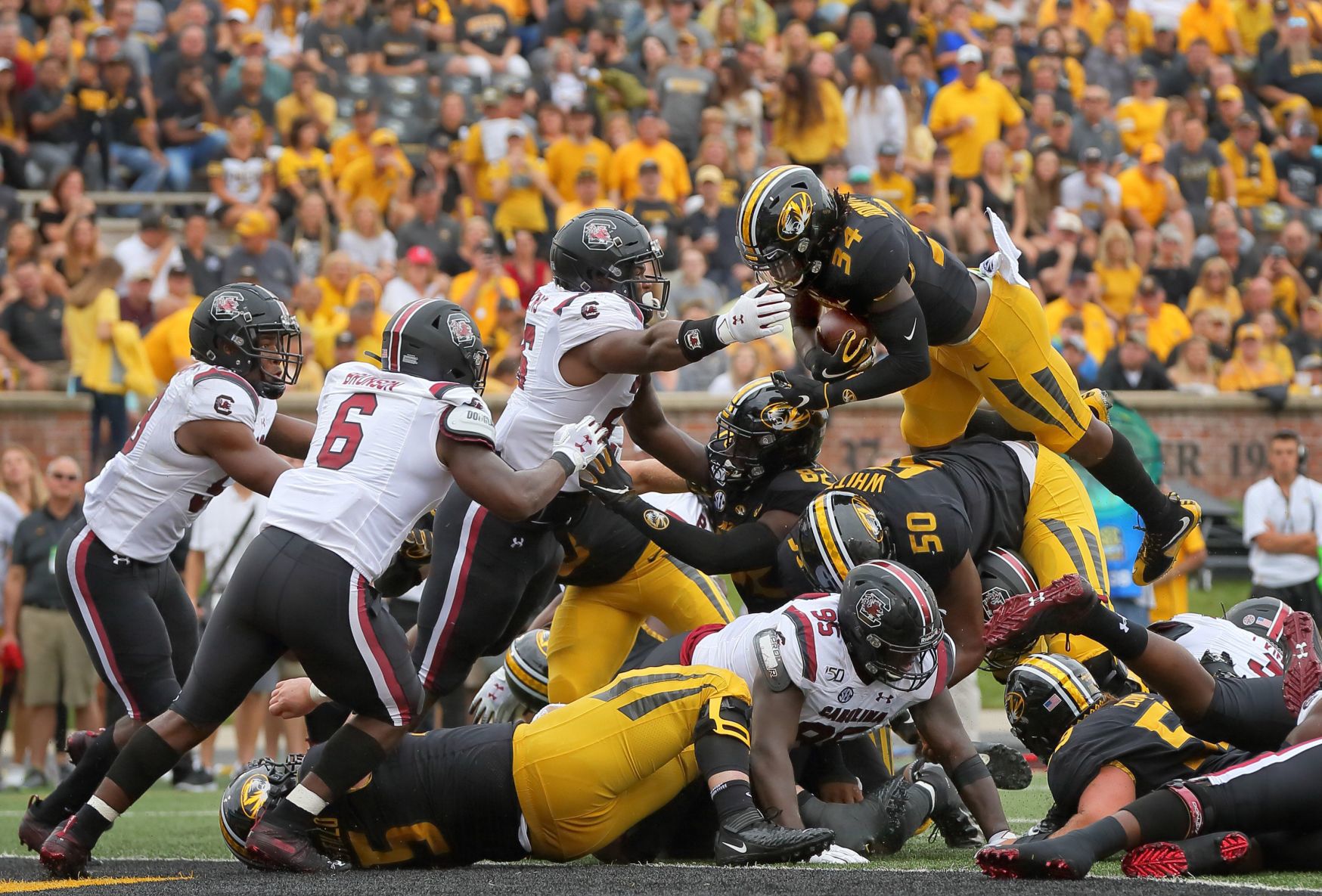 University South Carolina vs University of Missouri